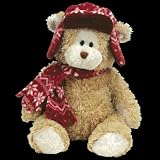 TY Classics&trade;Hudson&trade; - Bear with Hat and Scarf
