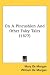 Search : On A Pincushion And Other Fairy Tales (1877)