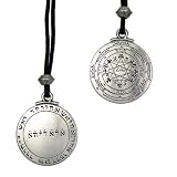 Talisman Pentacle of Solomon Seal Pendant Hermetic Enochian Kabbalah Pagan Wiccan Jewelry