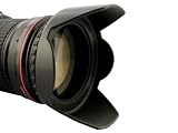Produkt-Bild: Sonnenblende Universal 62mm z.B f&uuml;r Tamron AF 28-300mm XR DI VC/ AF 70-300mm DI LD / AF 18-200mm XR DI II u.v.a. + Pro Lens Cap 62mm