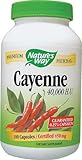 Nature's Way - Cayenne, 450 mg, 180 capsules