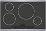 Bosch 500 Series : NIT5065UC 30 Induction Cooktop with Touch Control - Stainless Steel Strips