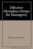 Effective discipline