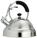 Creative Home Saturn 2.8 Qt Stainless Steel Whistling Tea Kettle