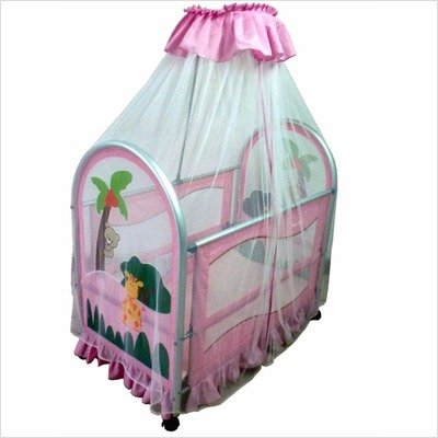 Dream On Me Cassidy Canopy Playard, Pink