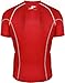 New 101 Red Skin Tights Compression Base Layer Short Sleeve Mens T Shirt