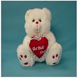 Plush Love and Get Well Teddy Bears   10 (2 count)