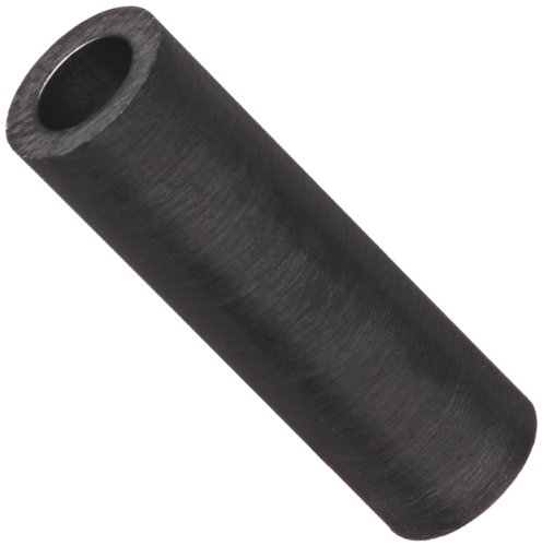 Metric Black Nylon 6/6 Round Spacer Outside Diameter 4mm x 2.6mm x 10mm Length (Pack of 100)