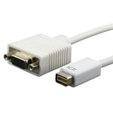 Mini-DVI to VGA Female Monitor Cable Adapter