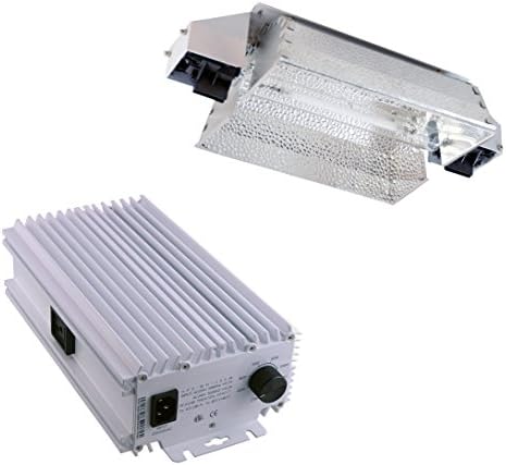 Nanolux 1000 DE Remote Ballast with Paralux Grow Room Reflector and Bulb