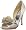 Badgley Mischka Women's Randall Peep-Toe Pump,Taupe,10 M US