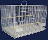 Brand New Aviary Breeding Bird Cage Cages 24x16x16-2424WHT w/Stand