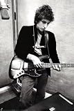 Anon Bob Dylan, in Studio 36 x 24 Print
