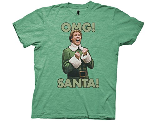 Ripple Junction Elf OMG! SANTA! Adult T-Shirt