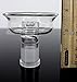 HookahHarmony All Glass Large Hookah Super Vortex Bowl Clear Pyrex 18/19 mm Compatible With The Heavy Hitter Kaya Shisha Zahrah Art Pharoh's Anahi Vapor Lavoo Roi Temple