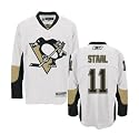STAAL #11 Pittsburgh Penguins RBK NHL Premier Hockey Jersey by Reebok (Custom Sewn with Authentic Tackle Twill)