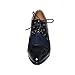 Carol Shoes Women's Mid Heel Lace up Oxfords Shoes
