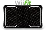 "Wii Fit skin" ニンテンドー Wii Fit バランスボード 保護シール - Diamond Plate Black
