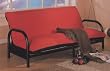 BLACK METAL FUTON SOFA BED FRAME