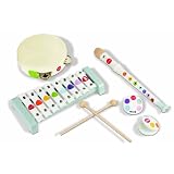 Janod - J07600 - Instrument de Musique - Set Musical Confetti