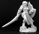 Eigenschaften Reaper Miniatures 03004 / Reaper Miniatures 03004 - Dunkle Legenden - Dorva, Dunkelelfin - Zinnminiatur