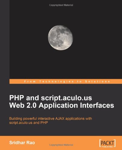 PHP and script.aculo.us Web 2.0 Application Interfaces