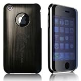 SGP Case for iPhone 3G/3GS Ultra Thin Special Edtion Gariz [Wood Black] SGP06153