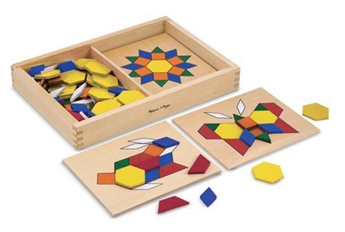 Melissa and Doug Pattern Blocks and Boards