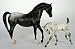 BREYER HORSES APPALOOSA SET BLACK & WHITE CLASSIC