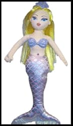GLAMOUR BLONDE MERMAID 16"- Make Your Own Stuffed Animal Kit