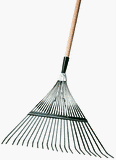 Gardex 511P18 Steel Tine Lawn Rake