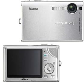 Nikon Coolpix S9 Slim Point and Shoot Digital Camera, 6.0 Megapixel, 3x Optical Zoom -...