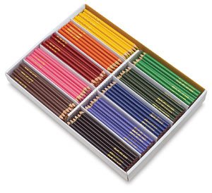 Sargent Art Colored Pencil Classroom Pack - Colored Pencils, Classroom Pack of 250