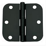 Global CP3535-5/87B-M Full Mortise Plain Bearing Hinge, 5/8-Inch Radius, 2-Pack, Oil Rubbed Bronze