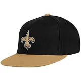 New Orleans Saints Flex Hat: Alternate Flat Brim Flex Hat