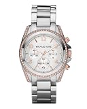 Best Price Michael Kors Women's MK5459 Blair Silver & Rose Gold Watch