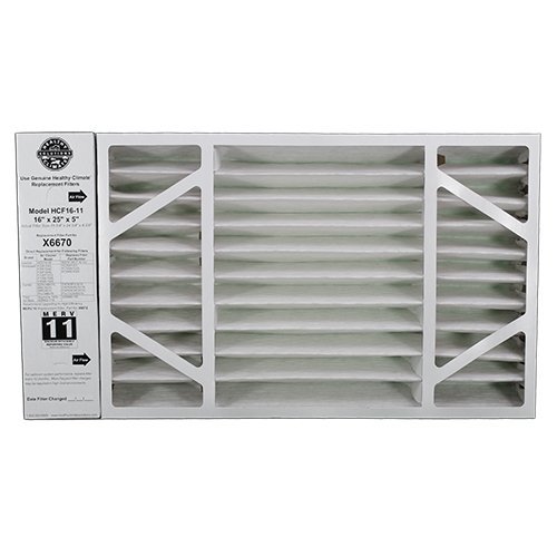 50 Lennox 16x25x5 X6670 MERV 11 Box Replacement Filter for Lennox and