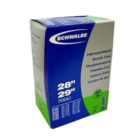 Schwalbe AV19 - Chambre � air - 700X38-45C (28X1.5-2.35) - Valve Schrader - Noir