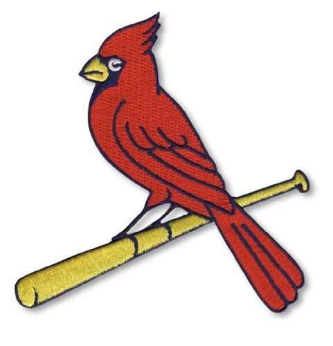 2 Patch Pack - St. Louis Cardinals Alternate Club Logo MLB Baseball Jersey Patches