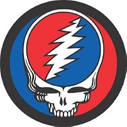 Grateful Dead Round Refrigerator Magnet