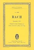 Kantate Nr. 161 (Dominica 16 post Trinitatis): Komm, du s��e Todesstunde. BWV 161. 3 Soli, Chor und Kammerorchester. Studienpartitur. (Eulenburg Studienpartituren)