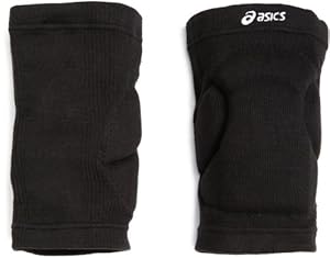 ASICS Unisex Slider V. Kneepad, Black, One Size