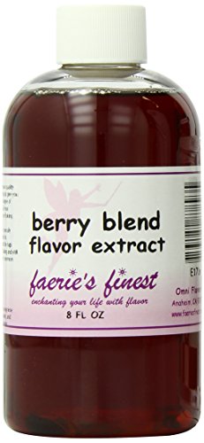Faeries Finest Flavor Extract, Berry Blend, 8 Ounce