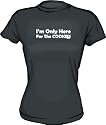 I'm Only Here For The Cookies Women's tee Shirt in 6 Colors Small thru XXL