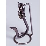 Wine Line WL-N049 Fish Hook Opener with Stand - Chrome