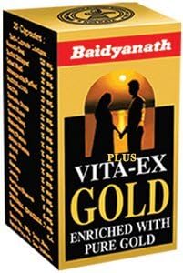 Baidyanath Vita Ex Gold 20Caps (Pack of 2) Free Expedited Shipping!