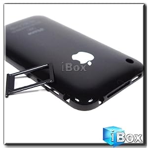 Black Back Housing Case Cover for iPhone 3G 8GB With tools+Free touch pen