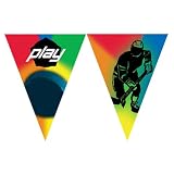 All-Star Hockey Plastic Flag Banner - 12 ft.