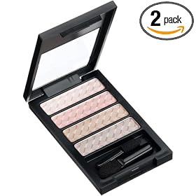 Revlon Colorstay 12 Hour Eye Shadow, Starlight, 0.16-Ounce Compacts (Pack of 2)