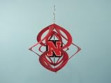Nebraska Cornhuskers Kinetic Wind Spinner 11KineticWindSpinner-U of Nebraska - NCAA College Athleti